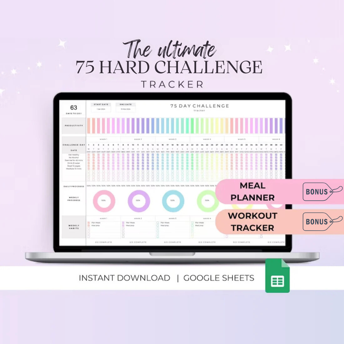 Achieve Your Goals: The Ultimate 75 Hard Challenge Tracker